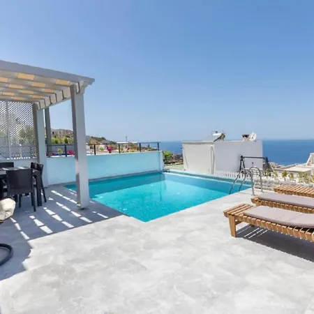 ヴィラ 3 Bedroom-Sea View Villa With Private Pool,Bbq-Yalikavak-Bodrum ボドルム